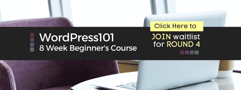 NCDAcademy WordPress101 - 6 week WordPress Beginner's course